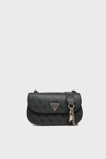 Guess Eco Erica Logolu Ayarlanabilir Zincir Askılı HWESG951021 Bayan Çanta HWESG9 51021 CLO ANTRASİT - 5