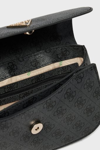 Guess Eco Erica Logolu Ayarlanabilir Zincir Askılı HWESG951021 Bayan Çanta HWESG9 51021 CLO ANTRASİT - 7