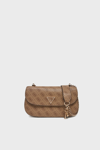 Guess Eco Erica Logolu Ayarlanabilir Zincir Askılı HWESG951021 Bayan Çanta HWESG9 51021 LTL KAHVE - 1