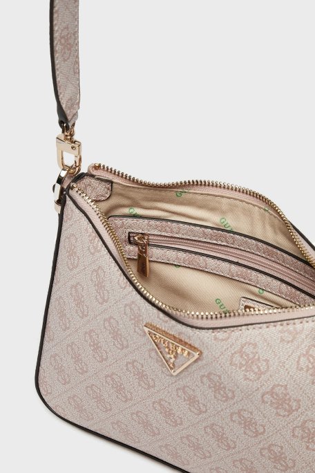 Guess Eco Erica Logolu Çıkarılabilir Askılı HWESG951018 Bayan Çanta HWESG9 51018 DRE PUDRA - 7