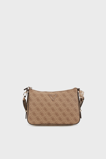 Guess Eco Erica Logolu Çıkarılabilir Askılı HWESG951018 Bayan Çanta HWESG9 51018 LTL KAHVE - 1