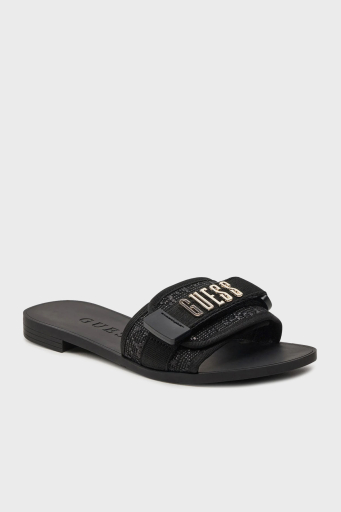 Guess Elyze Logolu FLGEL3ELE19 Bayan Terlik FLGEL3 ELE19 BLACK SİYAH - 2