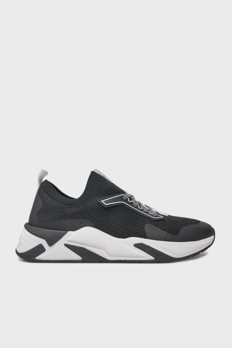 Guess Gaxtin Logolu Kalın Tabanlı Sneaker FLPGAXFAB12 Bayan Ayakkabı FLPGAX FAB12 BLACK SİYAH - 7