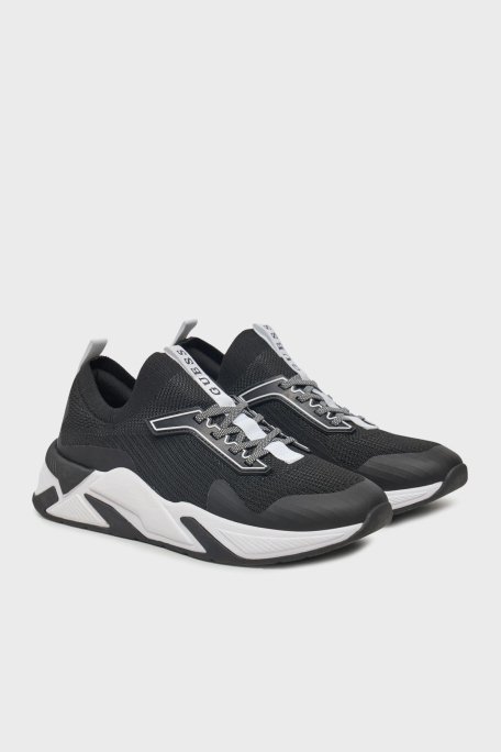 Guess Gaxtin Logolu Kalın Tabanlı Sneaker FLPGAXFAB12 Bayan Ayakkabı FLPGAX FAB12 BLACK SİYAH - 8