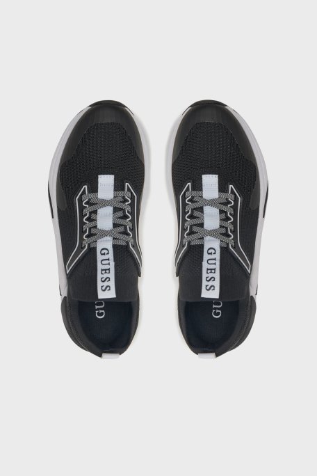 Guess Gaxtin Logolu Kalın Tabanlı Sneaker FLPGAXFAB12 Bayan Ayakkabı FLPGAX FAB12 BLACK SİYAH - 9