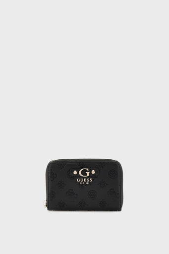 Guess Gerty 4G Şakayık Logolu Fermuarlı SWPD9529140 Bayan Cüzdan SWPD95 29140 BLA SİYAH - 1
