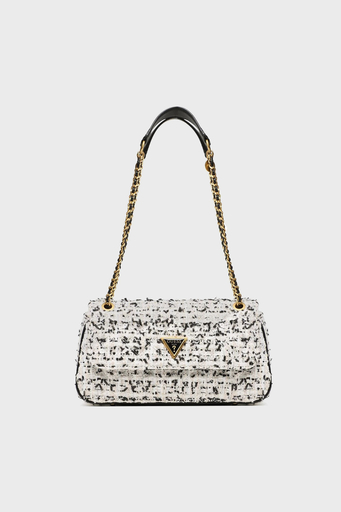Guess Giully Logolu Omuz Askılı Bayan Çanta HWTC8748780 CUU BEYAZ - 2