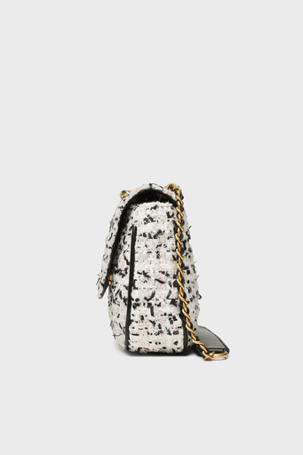 Guess Giully Logolu Omuz Askılı Bayan Çanta HWTC8748780 CUU BEYAZ - 4
