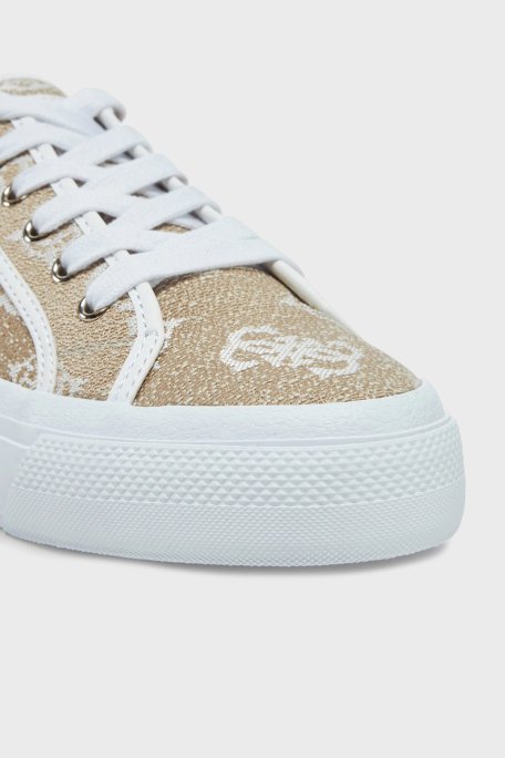 Guess Jelexa7 4G Logolu Sneaker FLJJX7FAL12 Bayan Ayakkabı FLJJX7 FAL12 WHITE BEYAZ - 11