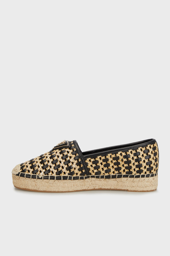Guess Jolandon Logolu Hasır FLJDNNFAB14 Bayan Espadril FLJDNN FAB14 BLACK SİYAH - 3
