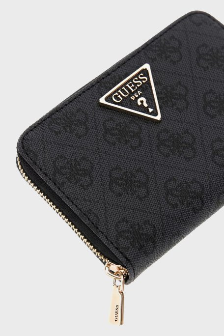 Guess Laruel 4G Logolu Fermuarlı SWSG8500140 Bayan Cüzdan SWSG85 00140 CLO ANTRASİT - 2
