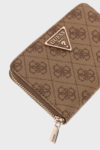 Guess Laruel 4G Logolu Fermuarlı SWSG8500140 Bayan Cüzdan SWSG85 00140 LTL KAHVE - 3