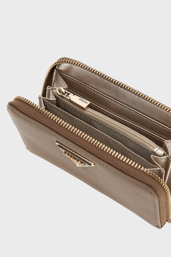 Guess Laruel Logolu Fermuarlı SWZG8500140 Bayan Cüzdan SWZG85 00140 DRT VİZON - 3