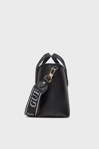 Guess Latona Çıkarılabilir Uzatma Askılı HWBG9211750BLA Bayan Çanta HWBG9211750 BLA SİYAH - 7
