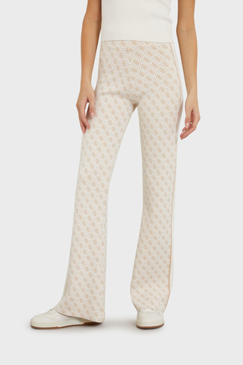 Guess Lise Slim Fit Triko W3YB38Z37K0 Bayan Pantolon W3YB38 Z37K0 F1GL EKRU - 7