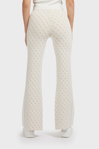 Guess Lise Slim Fit Triko W3YB38Z37K0 Bayan Pantolon W3YB38 Z37K0 F1GL EKRU - 8