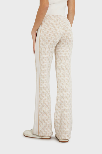 Guess Lise Slim Fit Triko W3YB38Z37K0 Bayan Pantolon W3YB38 Z37K0 F1GL EKRU - 10