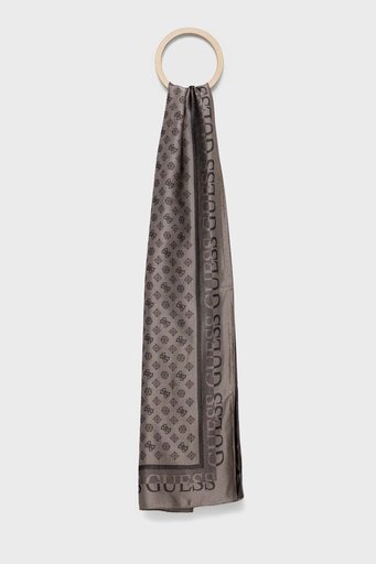 Guess Logo Detaylı 80x180 cm Bayan Şal AW9363VIS03 NUT KAHVE - 1