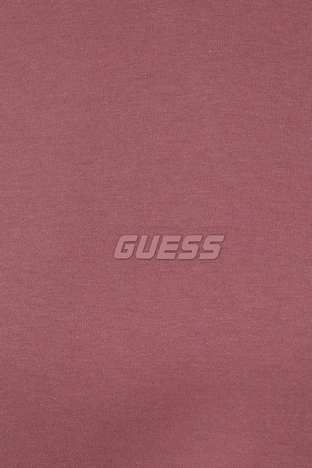 Guess - Guess Logo Şeritli Bisiklet Yaka Pamuklu Regular Fit Britney Bayan Sweat V2YQ14KA3P1 G5C3 MÜRDÜM (1)