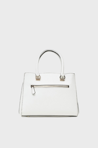 Guess Logolu Ayarlanabilir ve Çıkarılabilir Omuz Askılı Noelle Bayan Çanta HWZG7879060 WHI BEYAZ - 3