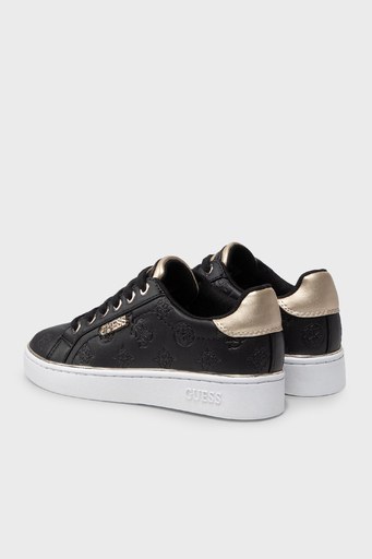 Guess Logolu Beckie Sneaker Bayan Ayakkabı FL5BEKFAL12 BLKBL SİYAH - 3