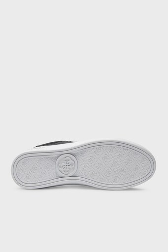 Guess Logolu Beckie Sneaker Bayan Ayakkabı FL5BEKFAL12 BLKBL SİYAH - 4