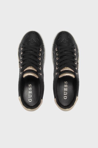Guess Logolu Beckie Sneaker Bayan Ayakkabı FL5BEKFAL12 BLKBL SİYAH - 5
