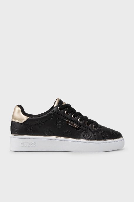 Guess Logolu Beckie Sneaker Bayan Ayakkabı FL5BEKFAL12 BLKBL SİYAH - 1