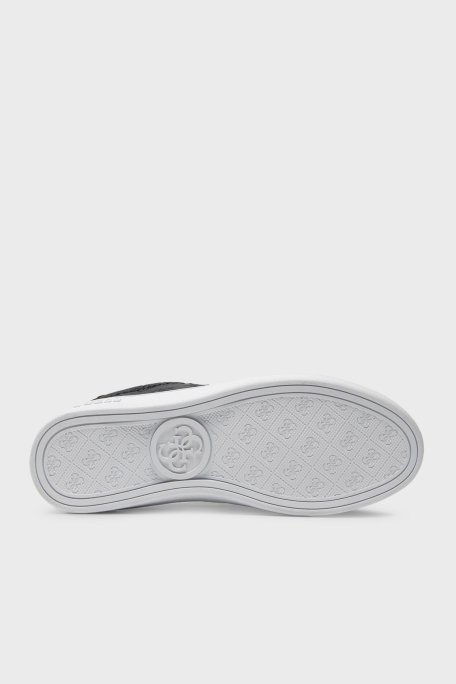 Guess Logolu Beckie Sneaker Bayan Ayakkabı FL5BEKFAL12 BLKBL SİYAH - 4