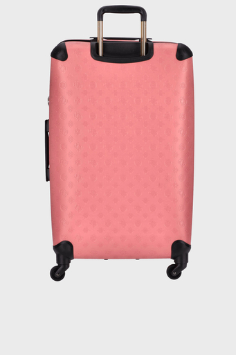 Guess Logolu Büyük Boy Wilder Bayan Valiz TWD74529480 PIN PEMBE - 3