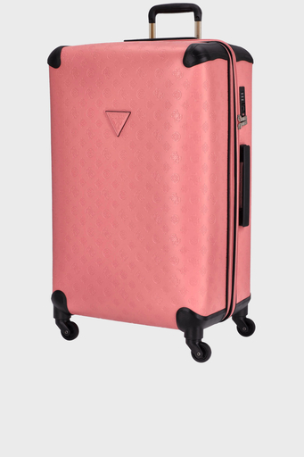 Guess Logolu Büyük Boy Wilder Bayan Valiz TWD74529480 PIN PEMBE - 5