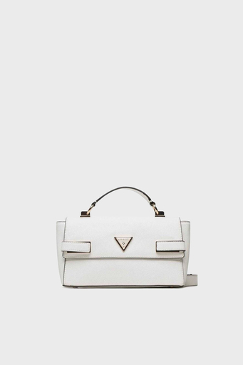 Guess Logolu Çıkarılabilir Omuz Askılı Matilde Bayan Çanta HWVG8755200 WHI BEYAZ - 1