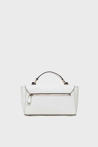 Guess Logolu Çıkarılabilir Omuz Askılı Matilde Bayan Çanta HWVG8755200 WHI BEYAZ - 4