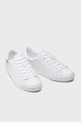 Guess - Guess Logolu Sneaker Bayan Ayakkabı FL6JS2LEA12 WHITE BEYAZ (1)