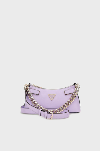 Guess Logolu Zincir Detaylı Çıkarılabilir Askılı Matilde Bayan Çanta HWVG8755120 LAV LİLA - 1
