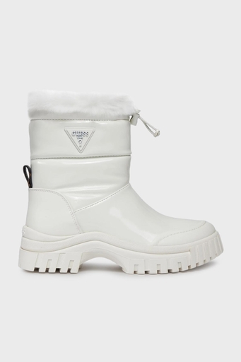 Guess Lolita2 Logolu Parlak Bayan Bot FL8LO2 PAT10 WHITE BEYAZ - 1