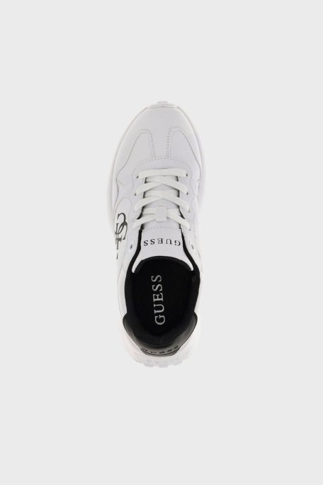 Guess Luckei Logolu Kalın Tabanlı Sneaker FLPLUCELE12 Bayan Ayakkabı FLPLUC ELE12 WHITE BEYAZ - 8