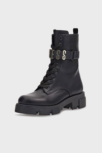 Guess Madox Logolu Fermuarlı Bayan Bot FL8MDX ELE10 BLACK SİYAH - 3