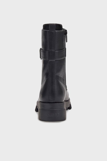 Guess Madox Logolu Fermuarlı Bayan Bot FL8MDX ELE10 BLACK SİYAH - 4