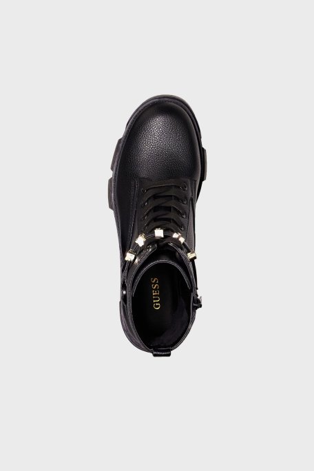 Guess Madox Logolu Fermuarlı Bayan Bot FL8MDX ELE10 BLACK SİYAH - 6
