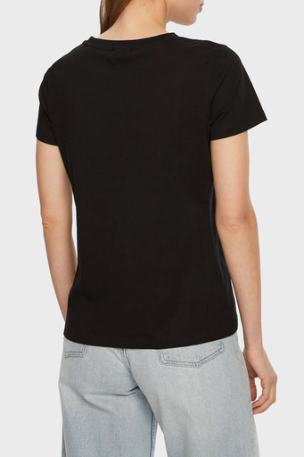 Guess Margot Pamuklu Regular Fit Bisiklet Yaka Logolu V5RI16J1314 Bayan T Shirt V5RI16 J1314 JBLK SİYAH