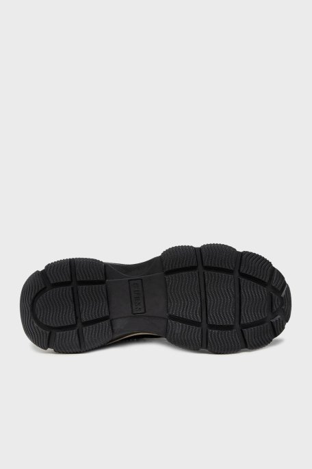 Guess Micola Kalın Tabanlı Sneaker FL7MICFAL12 Bayan Ayakkabı FL7MIC FAL12 BLACK SİYAH - 6