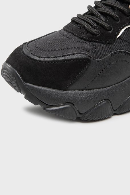 Guess Micola Kalın Tabanlı Sneaker FL7MICFAL12 Bayan Ayakkabı FL7MIC FAL12 BLACK SİYAH - 7