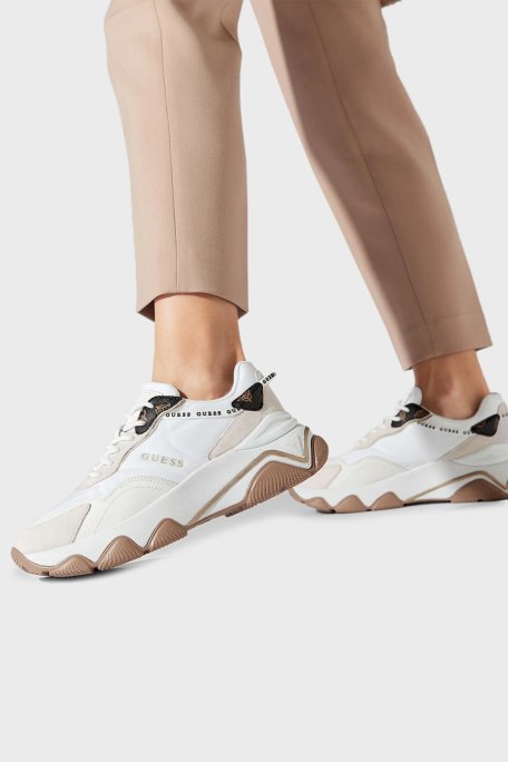 Guess Micola Sneaker Bayan Ayakkabı FL7MIC FAL12 WHITE BEYAZ - 2