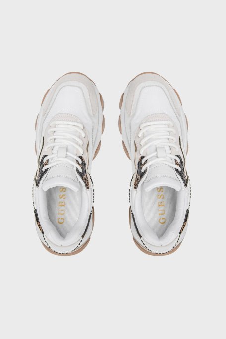 Guess Micola Sneaker Bayan Ayakkabı FL7MIC FAL12 WHITE BEYAZ - 6