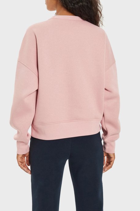 Guess Midge Pamuklu Bisiklet Yaka Regular Fit V4BQ03KCHX0 Bayan Sweat V4BQ03 KCHX0 G4L7 PUDRA - 8