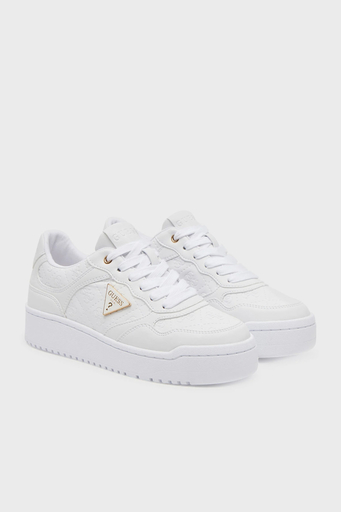 Guess Miram6 4g Kabartmalı Logolu Sneaker FLJMI6FAL12 Bayan Ayakkabı FLJMI6 FAL12 WHITE BEYAZ - 2
