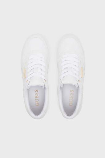 Guess Miram6 4g Kabartmalı Logolu Sneaker FLJMI6FAL12 Bayan Ayakkabı FLJMI6 FAL12 WHITE BEYAZ - 3