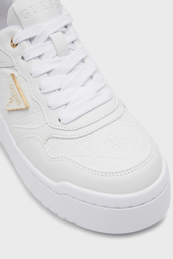 Guess Miram6 4g Kabartmalı Logolu Sneaker FLJMI6FAL12 Bayan Ayakkabı FLJMI6 FAL12 WHITE BEYAZ - 5