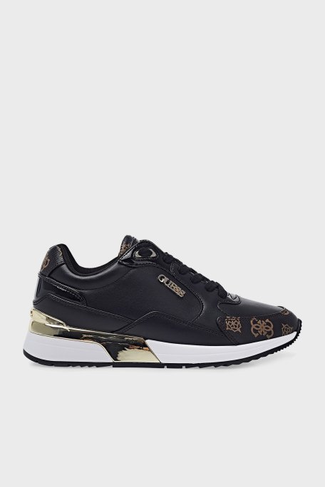 Guess Moxea Günlük Spor Bayan Ayakkabı FL5MOXFAL12 BLKBR SİYAH - 1
